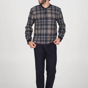 Pigiama Serafino Uomo Narcao JAL698 Julipet