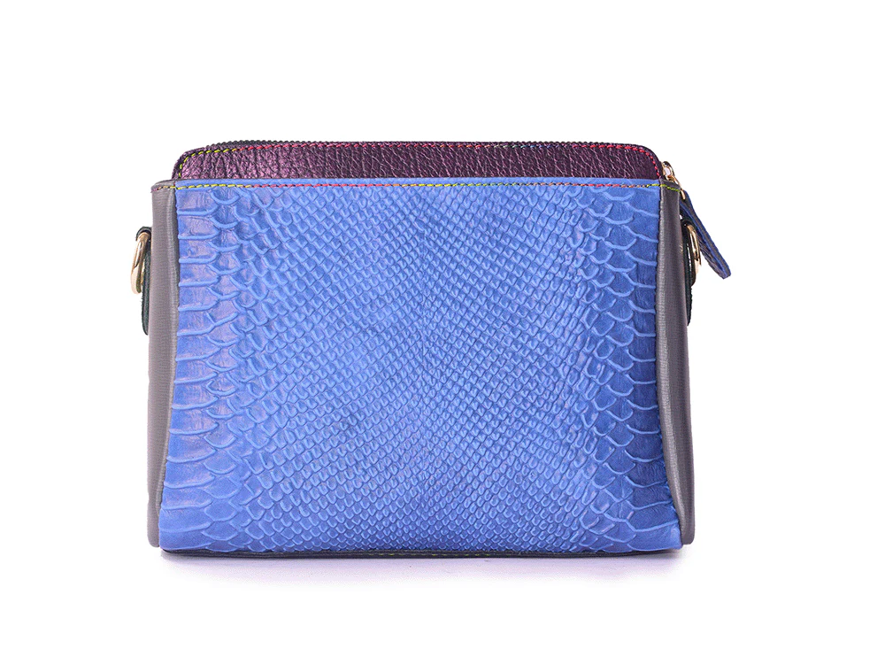 77 Bag - Borsa a mano in pelle patchwork - immagine 8