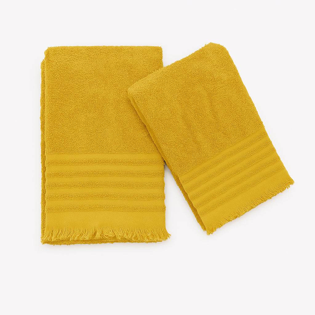 Asciugamani 1+1 Biancheria Giulia 1+1 Rebecca Home - immagine 2