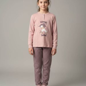Pigiama Serafino Bambine e ragazze H6805 Happy People