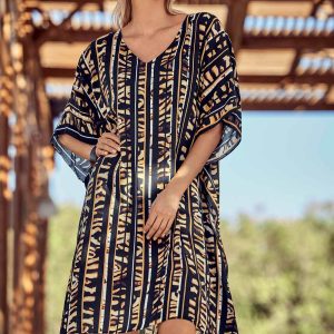 Abito scollo V Donna C3392 655 Charmline