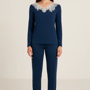 Pigiama Giro collo Donna Stella Paladini